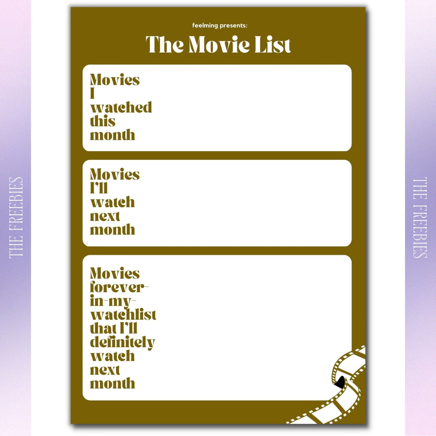The Movie List